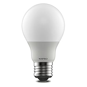 wipro Polycarbonate Garnet Base E27 7-Watt Led Bulb (Cool Day Light)