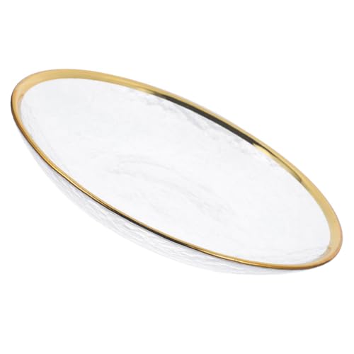 DECHOUS �K���X���ƒ�p�H�i�g���C ��21cm �������M �a���f�U�C�� �g���₷�����|�ȒP �Ƒ��̏W�܂��z�[���p�[�e�B�[�ɍœK�ȃT���_�v���[�g�t���[�c�v���[�g