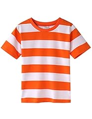 Orange and White Stripe