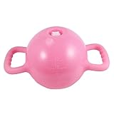 Dulcicasa ケトルベル ダンベル 水入り調整可能 – 筋トレ スクワット スイング対応 耐久性PVC素材 オフィス自宅旅行用 (ピンク)