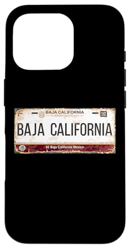 Baja California Mexico License Plate Travel Vacation Beach �X�}�z�P�[�X iPhone 16 Pro �p