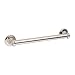 Ginger Grab Bar for Bathroom (12-Inch) Solid Brass Safety Bathtub and Shower Handle for Seniors, Polished Nickel