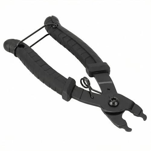 QWORK Cycling Kettengliedzange für 6- bis 12-Gang-Ketten Kettenzange Doppelfunktionales Werkzeug zum Öffnen und Schließen von Fahrradketten