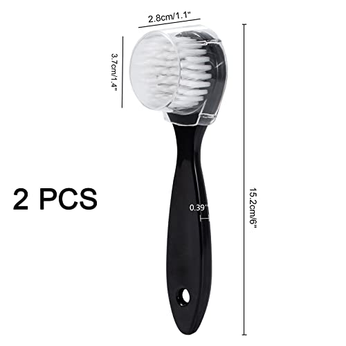 Facial Cleansing Brush, Ooloveminso 2 Pcs Manual Face Brushes For Cleansing And Exfoliating, Face Scrubber To Massage, Deep Pore Exfoliation, Makeup Remove And Skin Care With Soft Bristles #TOP6