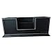 UnionBasic Desk Organizer, Desktop Caddy Leather Multi-compartment Pen Holder Office Stationer Organizer, Black