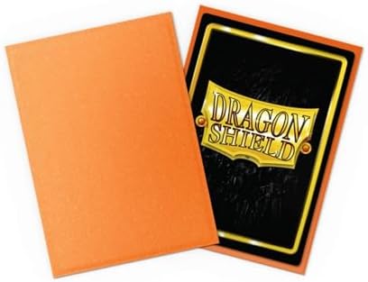 Dragon Shield Matte Sleeves (100ct) - Amber