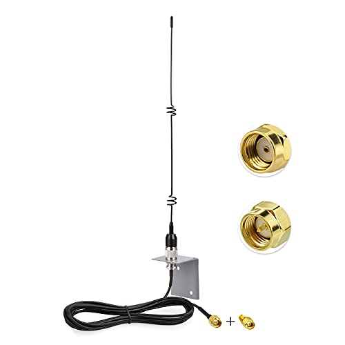 SUPERBAT Lorawan Antenna, 900mhz 915mhz Antenna Wide Band Omni-Directional Lora Antenna Wall Mount Antenna with SMA Extension Cable for Gateway Hotspot Cellular Router Enhancer Repeater Modem etc.