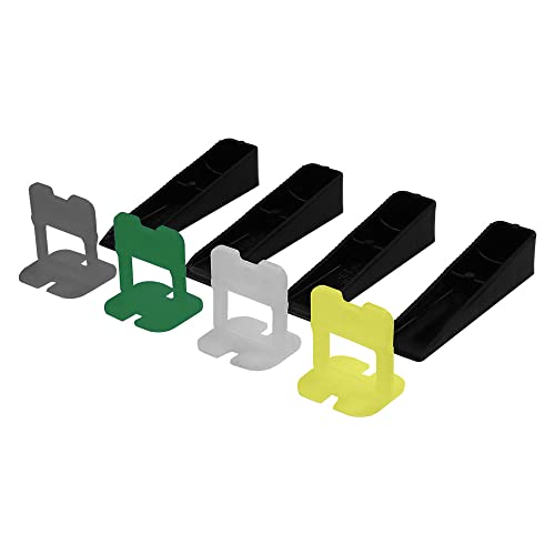 Idroweb 4124162 Livellat.distanz.Maxi Super Solo trekstang 2 mm 250 stuks, wit