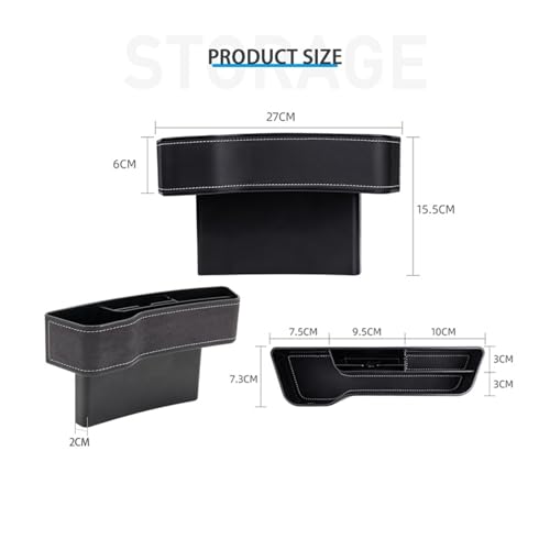 Boîte de rangement pour siège de voiture : fini les objets perdus - 4