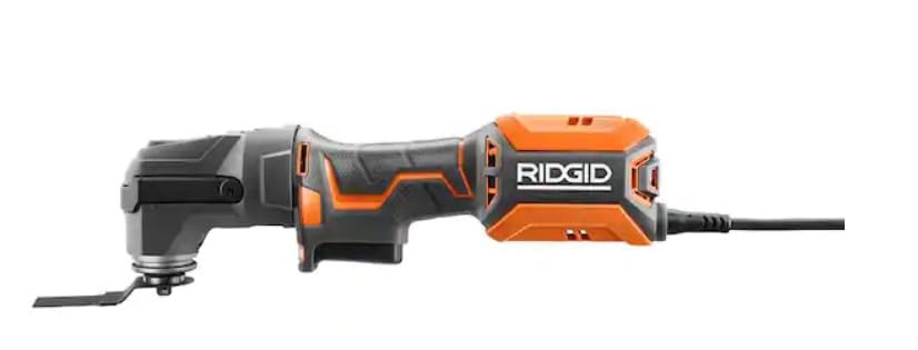 RIDGID 4 Amp Corded Oscillating Multi-Tool