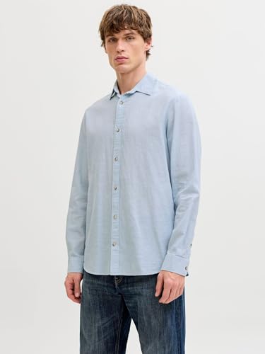 Jjesummer Linen Blend Shirt L/S Sn – Ansicht 2
