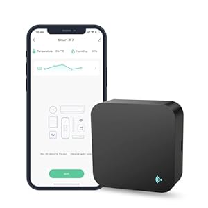 Tuya Smart IR RF Remote Controller,Universal Remote Controller, for STB(Set-Top-Box), TV Box, TV, Air Conditioner, Fan, DVD and RF appliances Roller Blinds ect,Compatible with Alexa, Google Home…