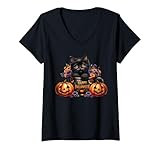 Cute Kitten Witch Halloween Cat Gifts For Women