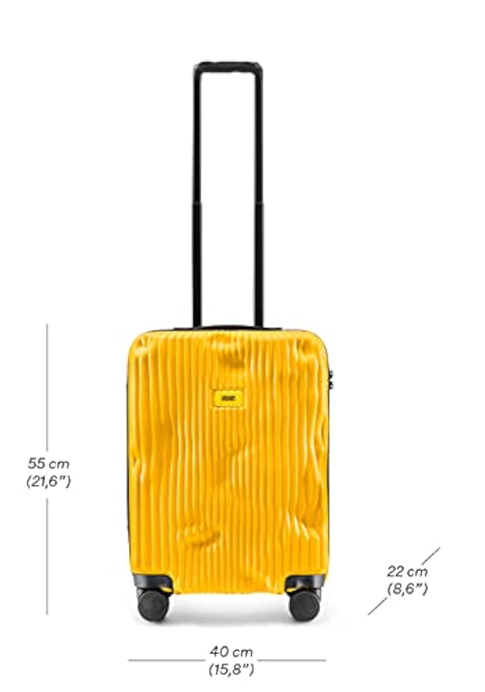 CRASH BAGGAGEイエロー キャリーケース Amazon.com | CRASH BAGGAGE Stripe Suitcase | Yellow | 36L