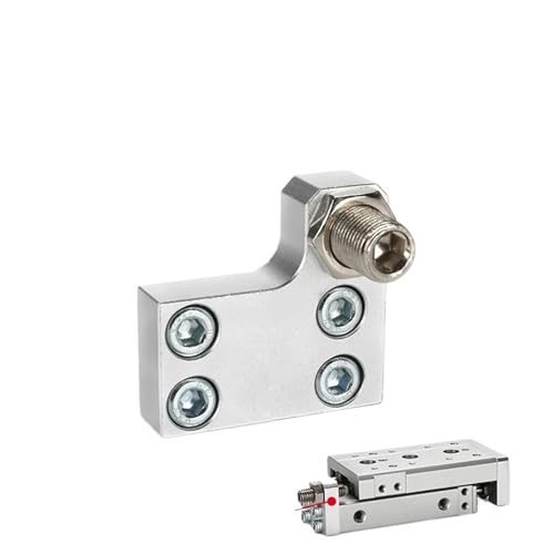 Cylindre coulissant MXS8-AS avec rail de guidage pneumatique pour un alignement industriel précis