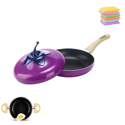 Cacerola poco profunda con tapa, cacerola de hierro fundido, olla de hierro fundido esmaltado, olla de tomate, cocotte, olla antiadherente para sopa, lata de pasta, olla de cocina multifunción (verde
