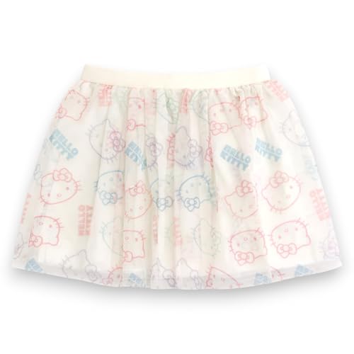 Image of Hello Kitty Girls 2-Piece T-Shirt and Skirt Set - Turquoise /Multicolor Print 8-10
