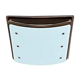 Hunter 90065 Ellipse Bathroom Ventilation Exhaust Fan with Light and Swirled Marble Glass, Imperial Bronze