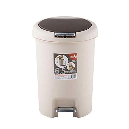 Poubelle plastique avec couvercle 10L pour chambre et salon