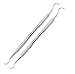 AAProTools Lot of 2 Pcs Dental Sickle Scaler Anterior Towner Jacquette U15-33 Dental Instruments