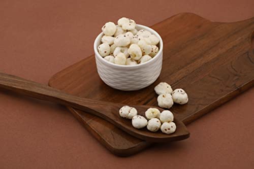 Image of Rajshree Phool Makhana /Fox nuts /Popped Lotus Seeds (1Kg (250gms x 4)): Vegan, Gluten Free, Rich in Protein & Calcium