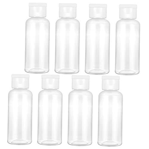 TOVINANNA 8 Piezas Contenedores De Viaje Jarabe Tapa De Botella Botellas De Agua a Granel Botella De Mezcla De Aceite Dispensador De Aceite De Oliva Botella De Agua Envase