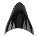 Motorcycle Front Windscreen Windshield Protection ABS Plastic Wind Deflector Screen Fit For Honda VFR800 VFR 800 2002-2012 (Black)
