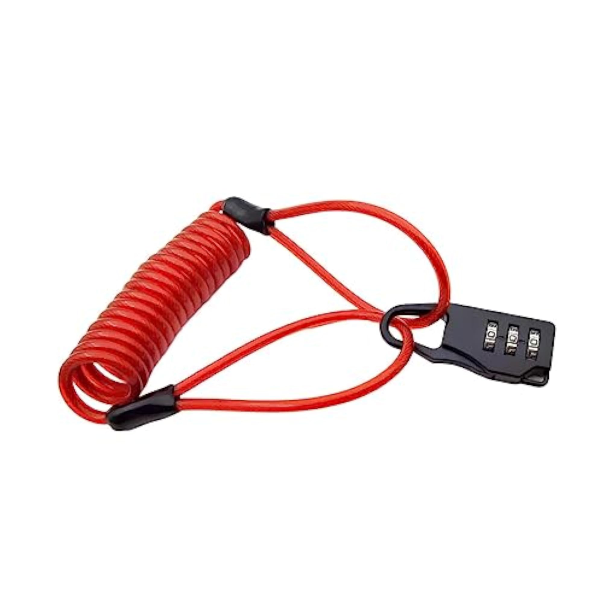 Portable Security Cable Combination Lock for Bike & Gym Locker