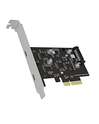 ICY BOX PCIe Controller Card 2 x USB-C 3...