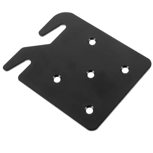 DONFAMDS Soporte Plegable Cama de Hierro Barandilla de Negro Accesorio para Versátil y Gancho de Repuesto Resistente para Muebles