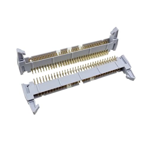 Connecteur IDC 64 broches plaqué or 3Au avec éjecteurs pour signal stable