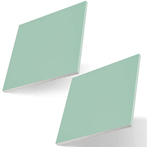 Amylove Drywall Repair Panel Drywall Patch Panel Repair for Mend Wall(2 Pcs,Green,12 x 12 x 1/2 Inch)