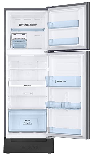 Image of Samsung 253L 2 Star Frost-Free Double Door Refrigerator Appliance (RT28B3822QB /HL, Bouquet Silver, 2022 Model)