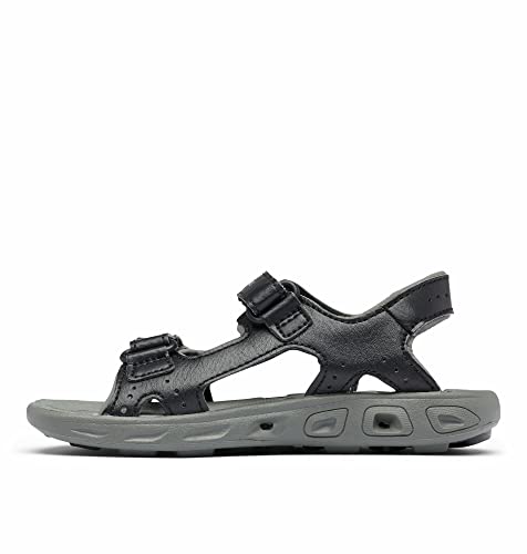 Columbia Childrens Techsun Vent Trekkingsandalen für Unisex Kinder, Schwarz (Black x Columbia Grey), 31 EU