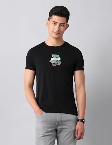 Image of U.S. Polo Assn. Denim Co. Men's Cartoon Slim Fit T-Shirt