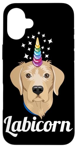 Labicorn Funny Labrador Unicorn Dog Lovers Gift For Kids �X�}�z�P�[�X iPhone 16 Plus �p