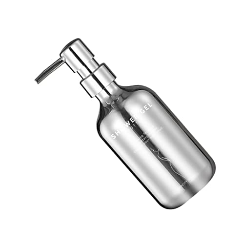 minkissy Botella De Almacenamiento Botella De Repuesto Botella De Ducha Contenedor Dispensador De Acondicionador Botella con Bomba De Loción Dispensador De Líquido Botellas De Lavado