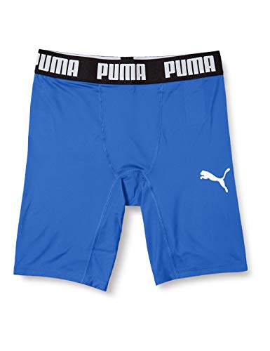 PUMA [プーマ] サッカーウェア コンプレッション ショートタイツ 656333 [メンズ] メンズ ペッパー グリーン ホワイト (05) 日本 4XL (日本サイズ5L相当)