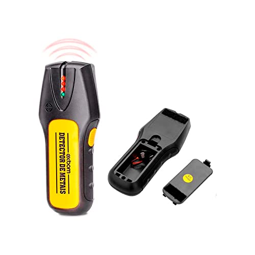 Scanner Detector Parede Profissional Portátil Viga Tubo Madeira Fio Metal Cor Amarelo Alta Sensibilidade