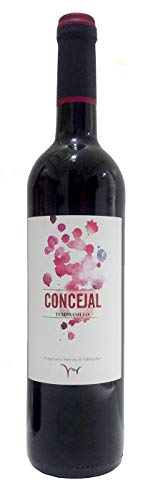 CONCEJAL - D.O VALDEPEÑAS - 100% TEMPRANILLO (Cencibel) - 750ml - 6Und