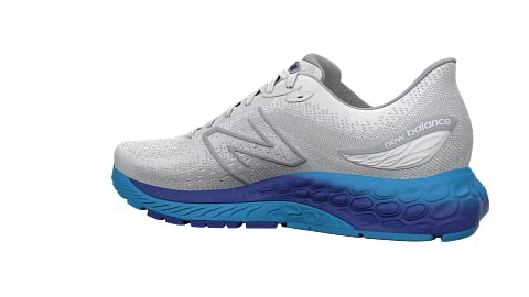 New Balance New Balance Men's Fresh Foam 880 V12 Running Shoe, White/Infinity Blue, 12.5 Medium