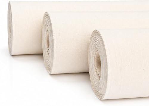 Image of Amazon Brand - Solimo 10 Oz Premium Duck Cloth Heavyweight Cotton Canvas Fabric 3 Meter Long - 62 inch Width for Upholstery, Sewing, Craft & Home Decor Use