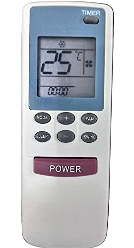Image of Ehop Remote Compatible for Carrier Air Conditioner VE-128 (Please Match the Image with Your existing or Old Remote Before Ordering)