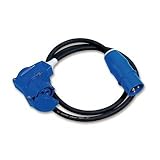 CEE-Adapter: 1,5 Meter Brunner Adapterleitung CEE/CEE-Winkelkupplung 1,5 m