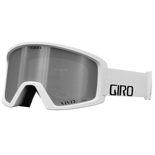 Giro Men's and Youth Blok Ski and Snowboard Goggles - White Wordmark Strap with...