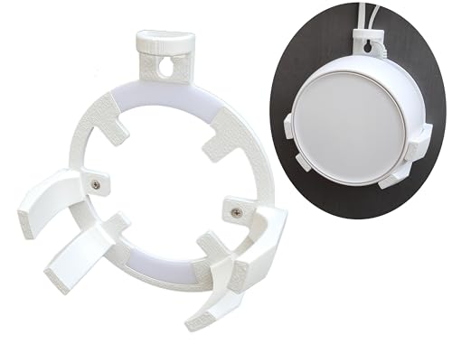 Image of makerV Wall Mount Bracket Holder for TP Link Deco BE25 Mesh WiFi Router, Space Saving Design, Cable Routing, LED Status: Pack of 1
