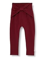 Müsli by Green Cotton Baby - Mädchen Cozy Me Sweat Pretty Pants, Cabernet, 92 EU