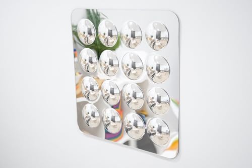 TickiT 72410 Large 16-Domed Acrylic Mirror Panel