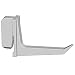 Produktbild Element System Kunststoffhaken, 10 Stück für Werkzeuglochwand, Lochplattenwand, 4 cm und 7,5 cm, weiß