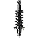 ECCPP Complete Struts Spring Assembly Front Rear Struts Shock Absorber Shock Struts Coil Spring Fit for Honda Civic 2001 2002 2003 2004 2005 1.3L 1.7L Hybrid Models Set of 4
